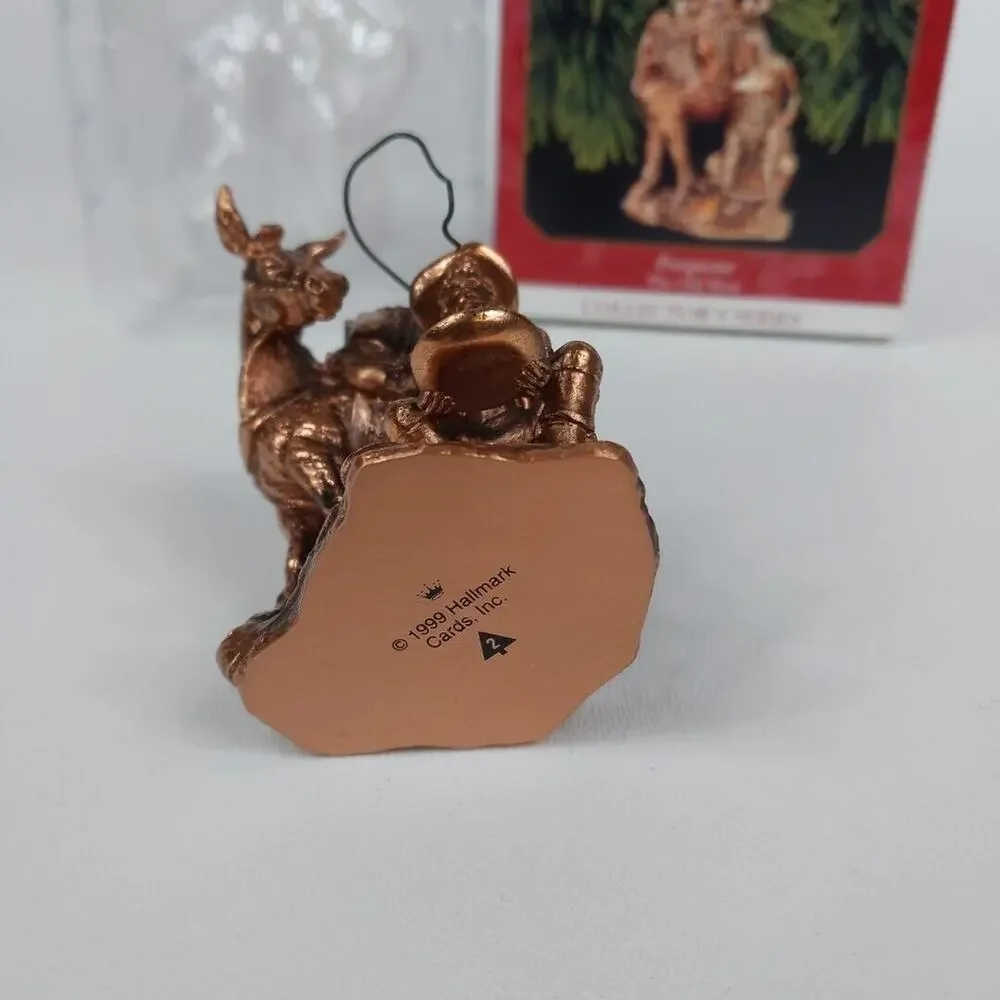 Hallmark Ornament The Old West‎ Prospector ~ Gold Mining 2nd 2 in Series 1999